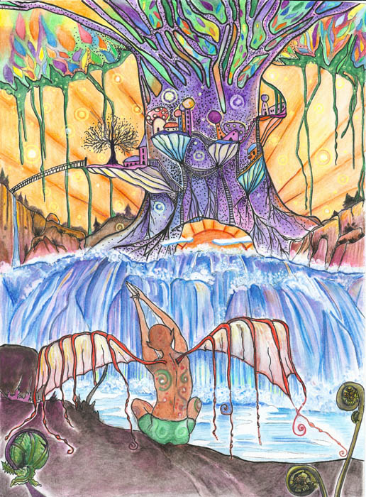 The tree of life. Copyrighted by Liesbeth Swenne