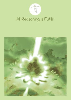 blurred abstract image of a meditator sitting on a lotus flower with a beam of light shooting through his body